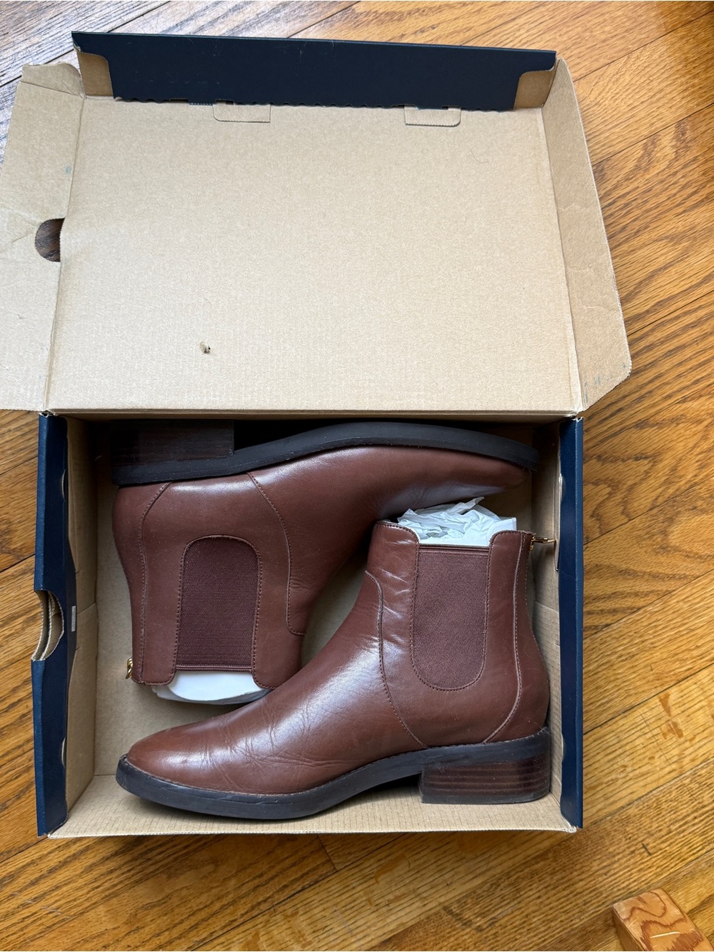 Cole Haan Brown Chelsea Boots Size 8.5